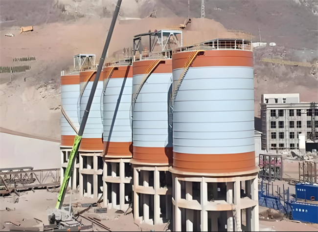 中和镇高架钢板仓