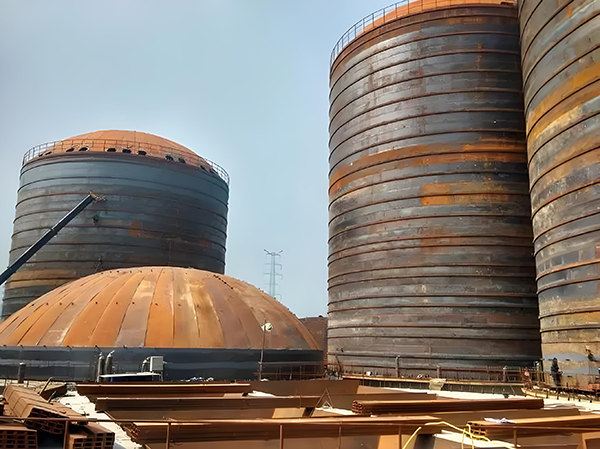 中和镇焦粉钢板仓